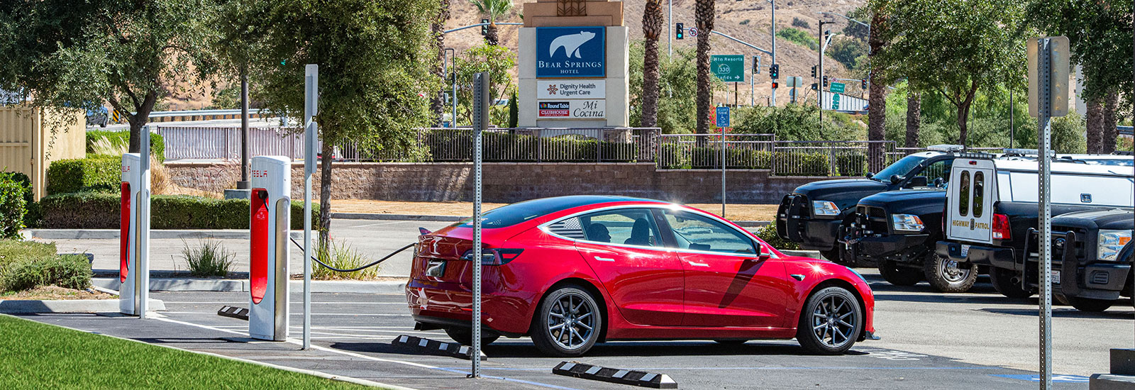 Bear Springs Hotel Tesla Charging